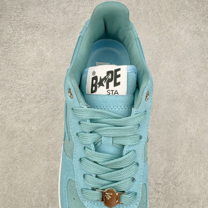 A Bathing Ape Bape Sta Blue Suede