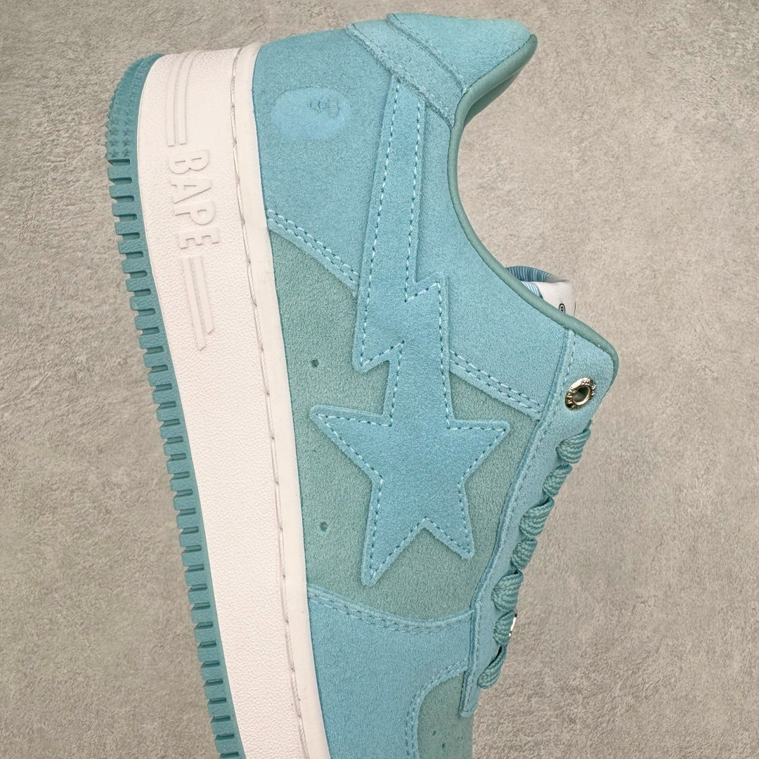 A Bathing Ape Bape Sta Blue Suede