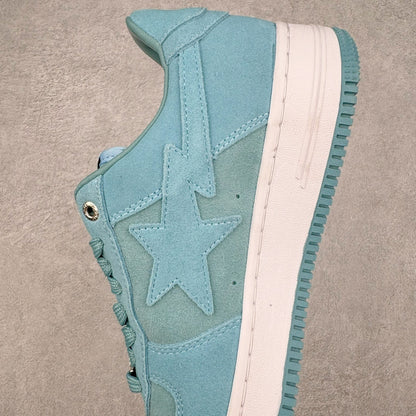 A Bathing Ape Bape Sta Blue Suede