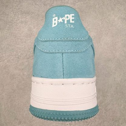 A Bathing Ape Bape Sta Blue Suede
