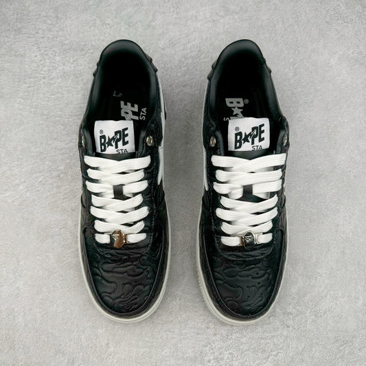 A Bathing Ape Bape Sta Low #3 Line Camo Black