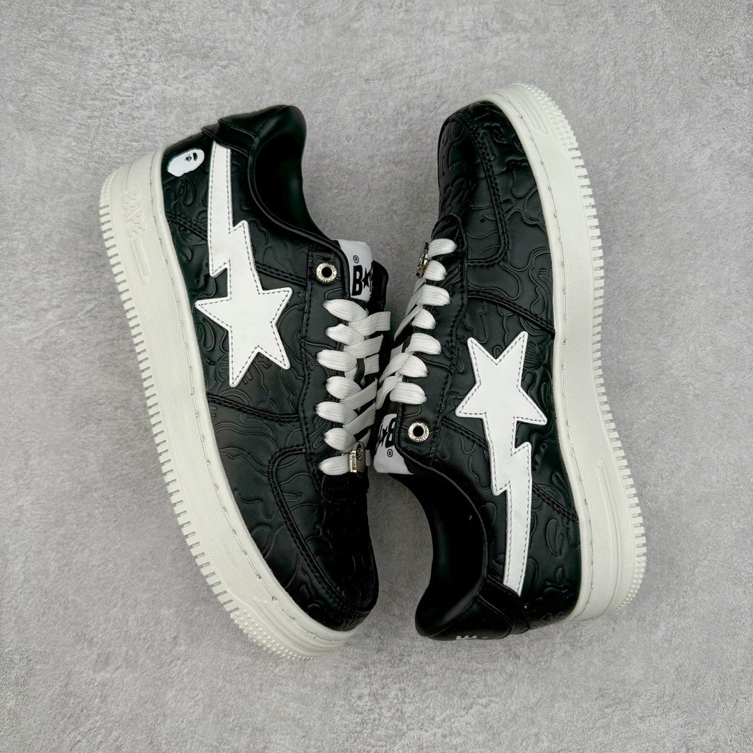 A Bathing Ape Bape Sta Low #3 Line Camo Black