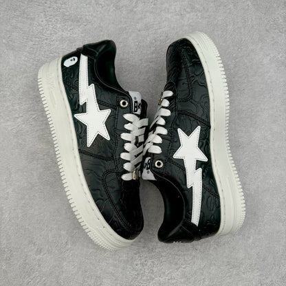 A Bathing Ape Bape Sta Low #3 Line Camo Black