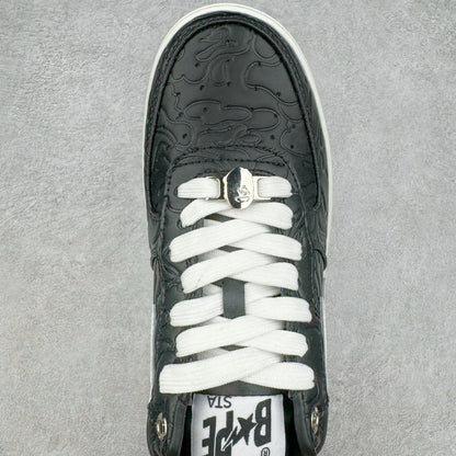 A Bathing Ape Bape Sta Low #3 Line Camo Black