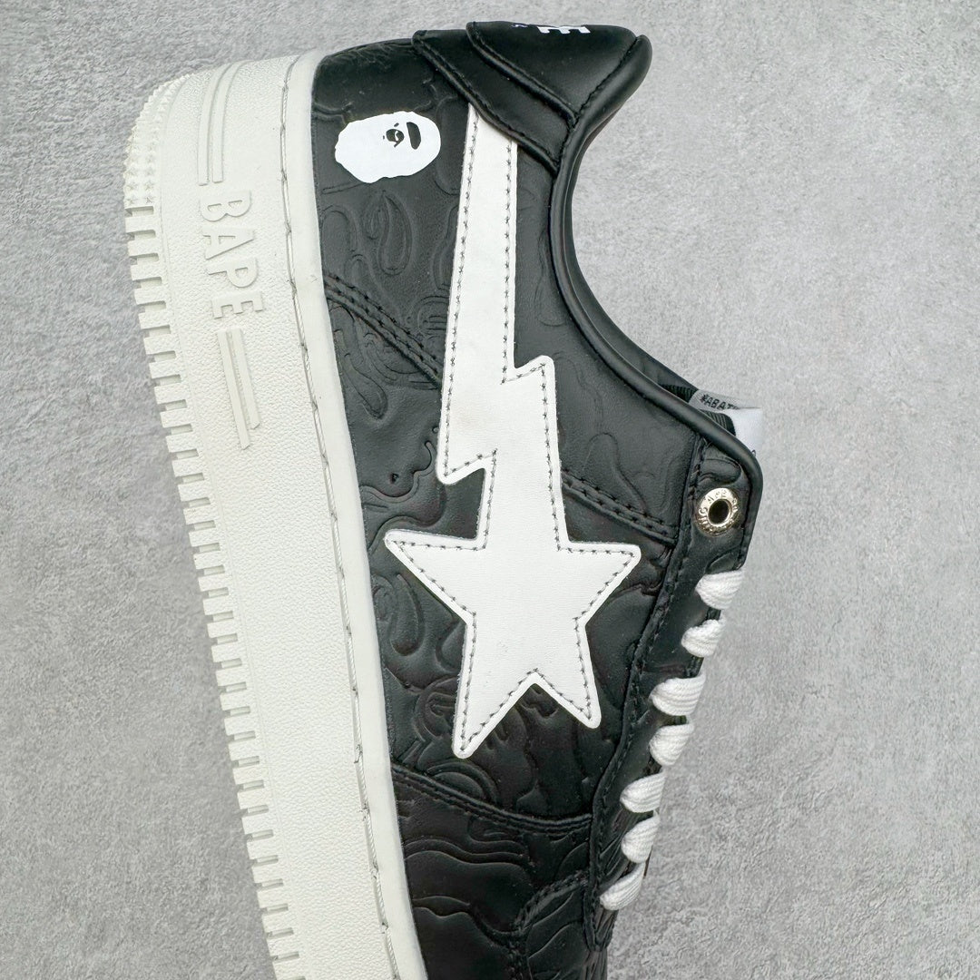 A Bathing Ape Bape Sta Low #3 Line Camo Black