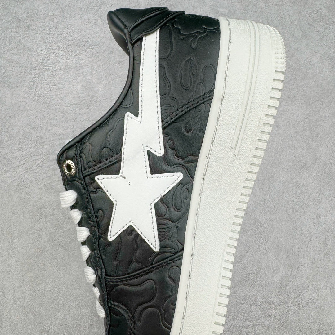 A Bathing Ape Bape Sta Low #3 Line Camo Black