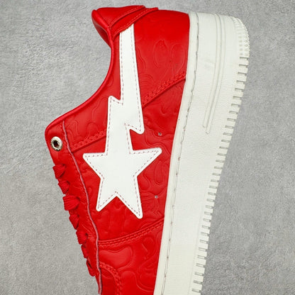 A Bathing Ape Bape Sta Low #3 Line Camo Red