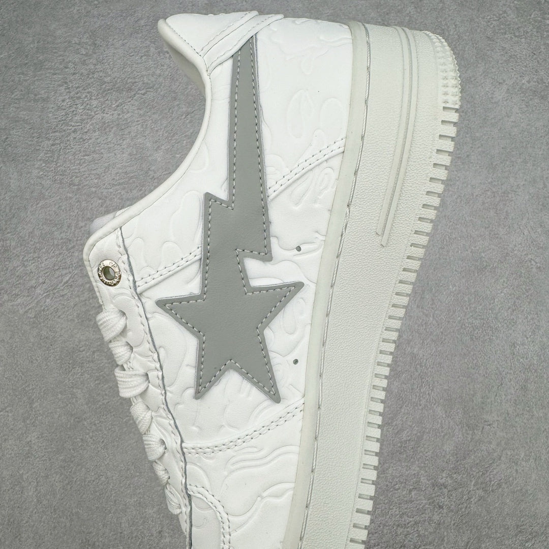 A Bathing Ape Bape Sta Low #3 Line Camo White