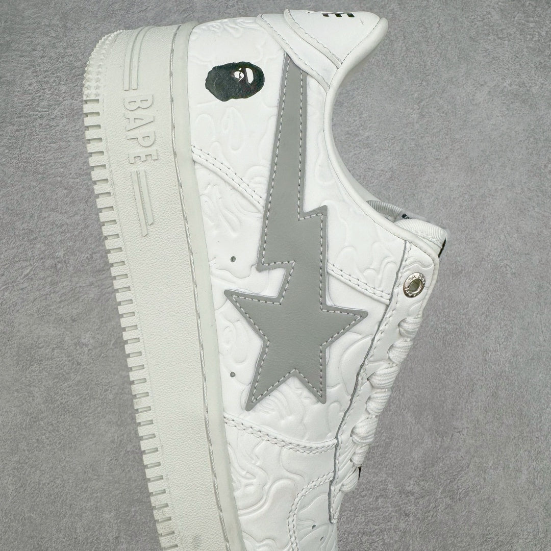 A Bathing Ape Bape Sta Low #3 Line Camo White