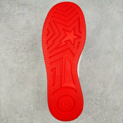 A Bathing Ape Bape Sta Low #6 Red