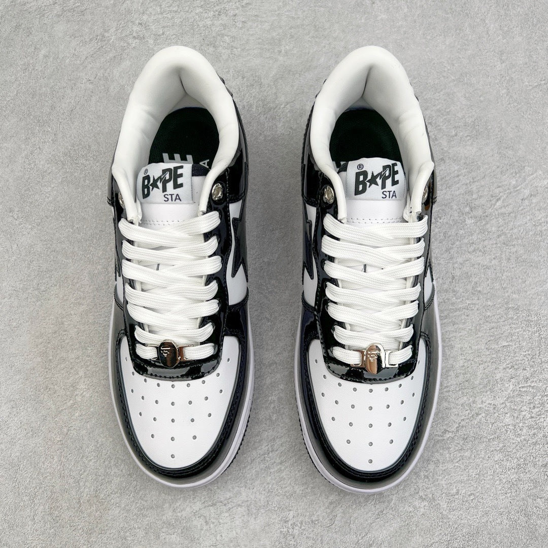 A Bathing Ape Bape Sta Low Black
