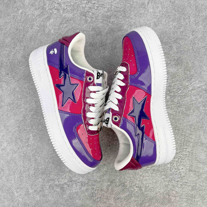 A Bathing Ape Bape Sta Low Color Camo Combo Purple
