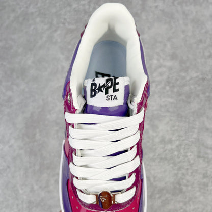 A Bathing Ape Bape Sta Low Color Camo Combo Purple