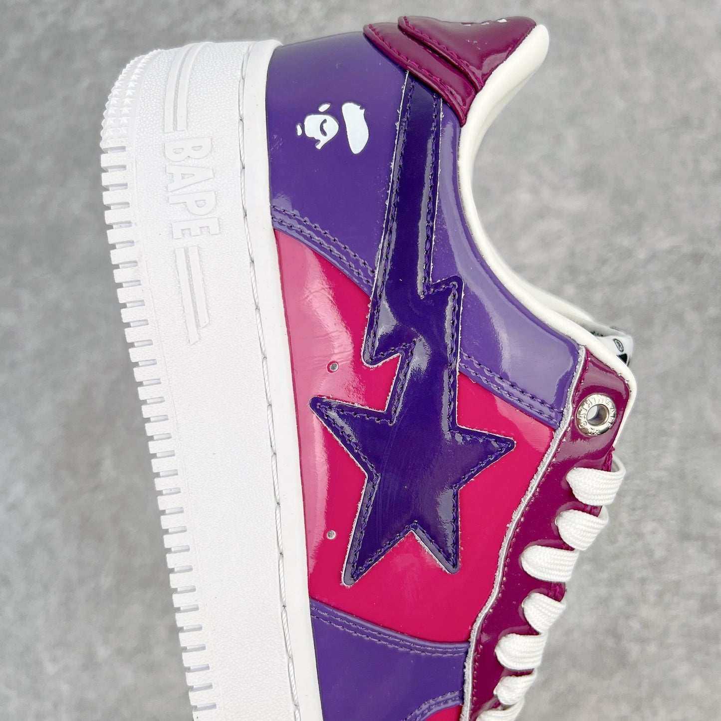 A Bathing Ape Bape Sta Low Color Camo Combo Purple
