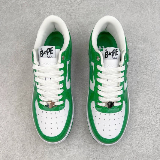 A Bathing Ape Bape Sta Low Green