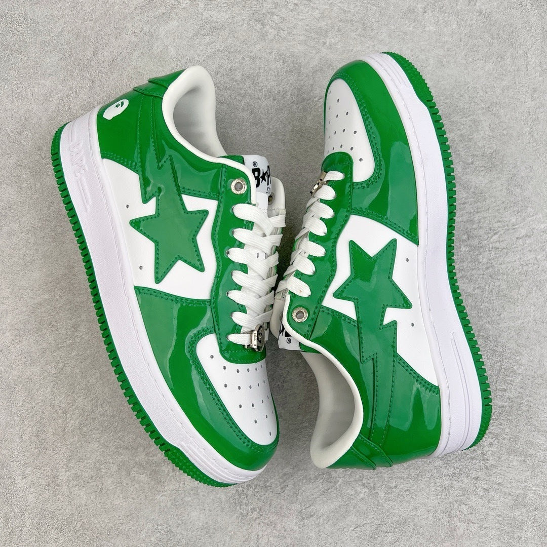 A Bathing Ape Bape Sta Low Green