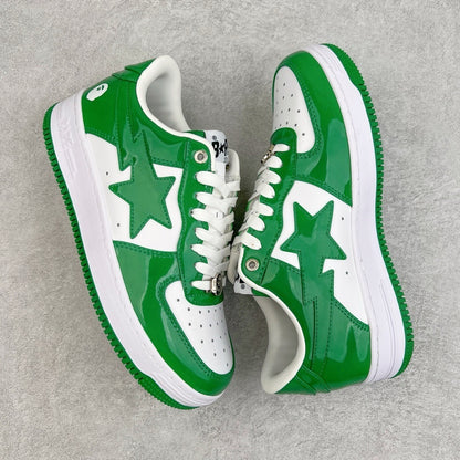 A Bathing Ape Bape Sta Low Green