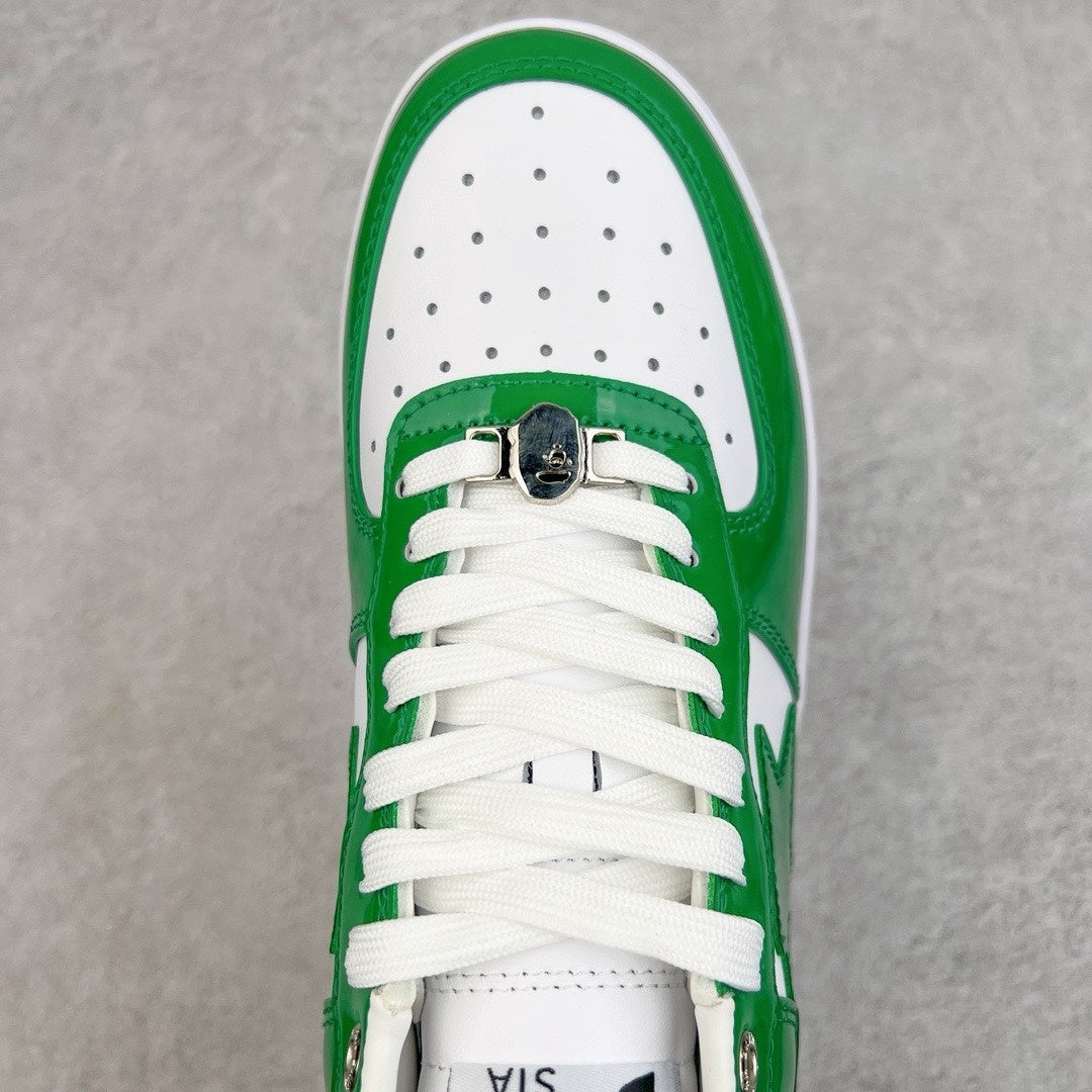 A Bathing Ape Bape Sta Low Green