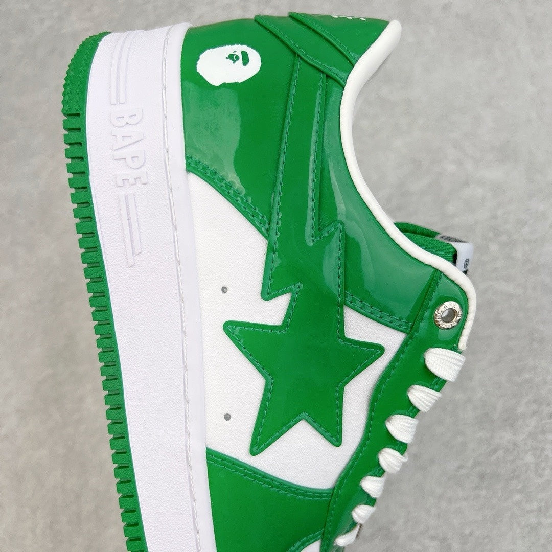 A Bathing Ape Bape Sta Low Green