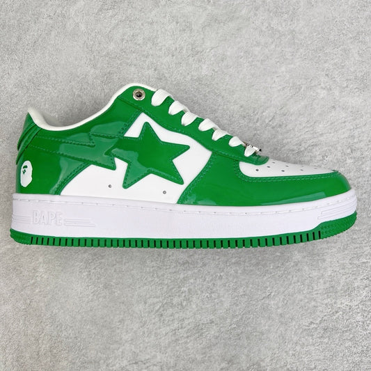 A Bathing Ape Bape Sta Low Green