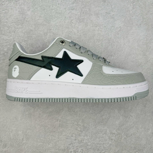 A Bathing Ape Bape Sta Low Grey Black