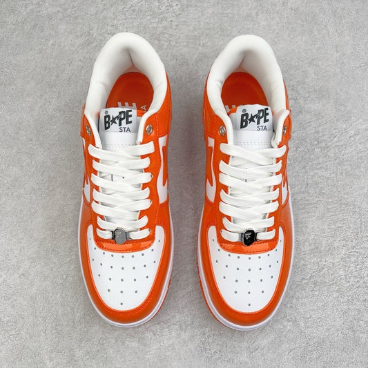 A Bathing Ape Bape Sta Low Orange