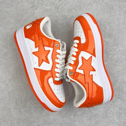 A Bathing Ape Bape Sta Low Orange