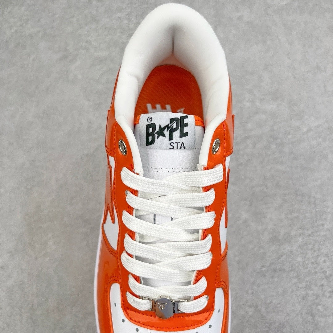 A Bathing Ape Bape Sta Low Orange