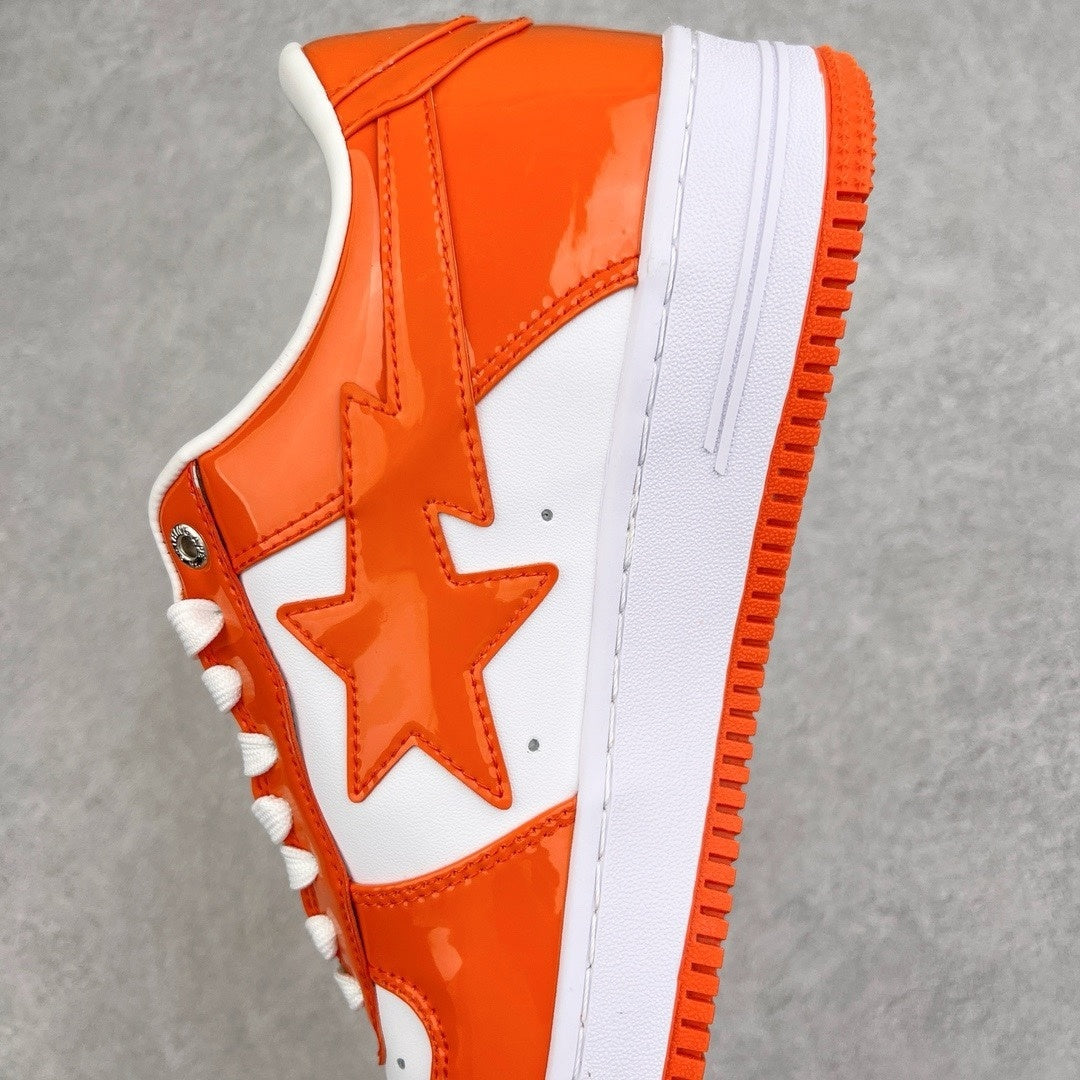 A Bathing Ape Bape Sta Low Orange