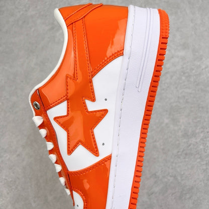 A Bathing Ape Bape Sta Low Orange