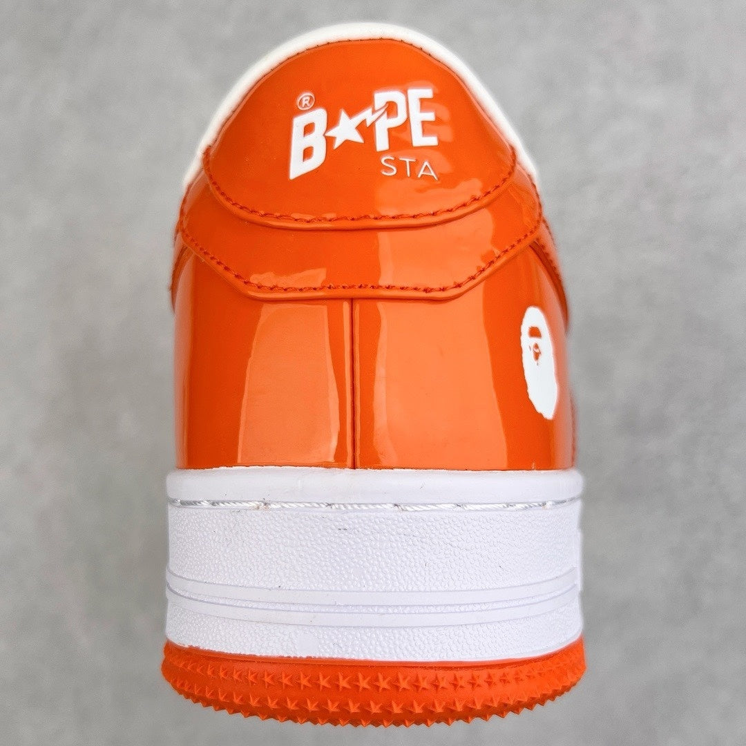 A Bathing Ape Bape Sta Low Orange