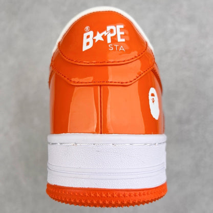 A Bathing Ape Bape Sta Low Orange