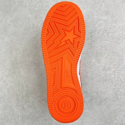 A Bathing Ape Bape Sta Low Orange