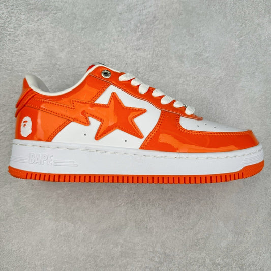 A Bathing Ape Bape Sta Low Orange