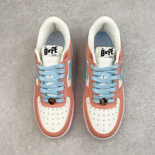 A Bathing Ape Bape Sta Low Pastel Pink