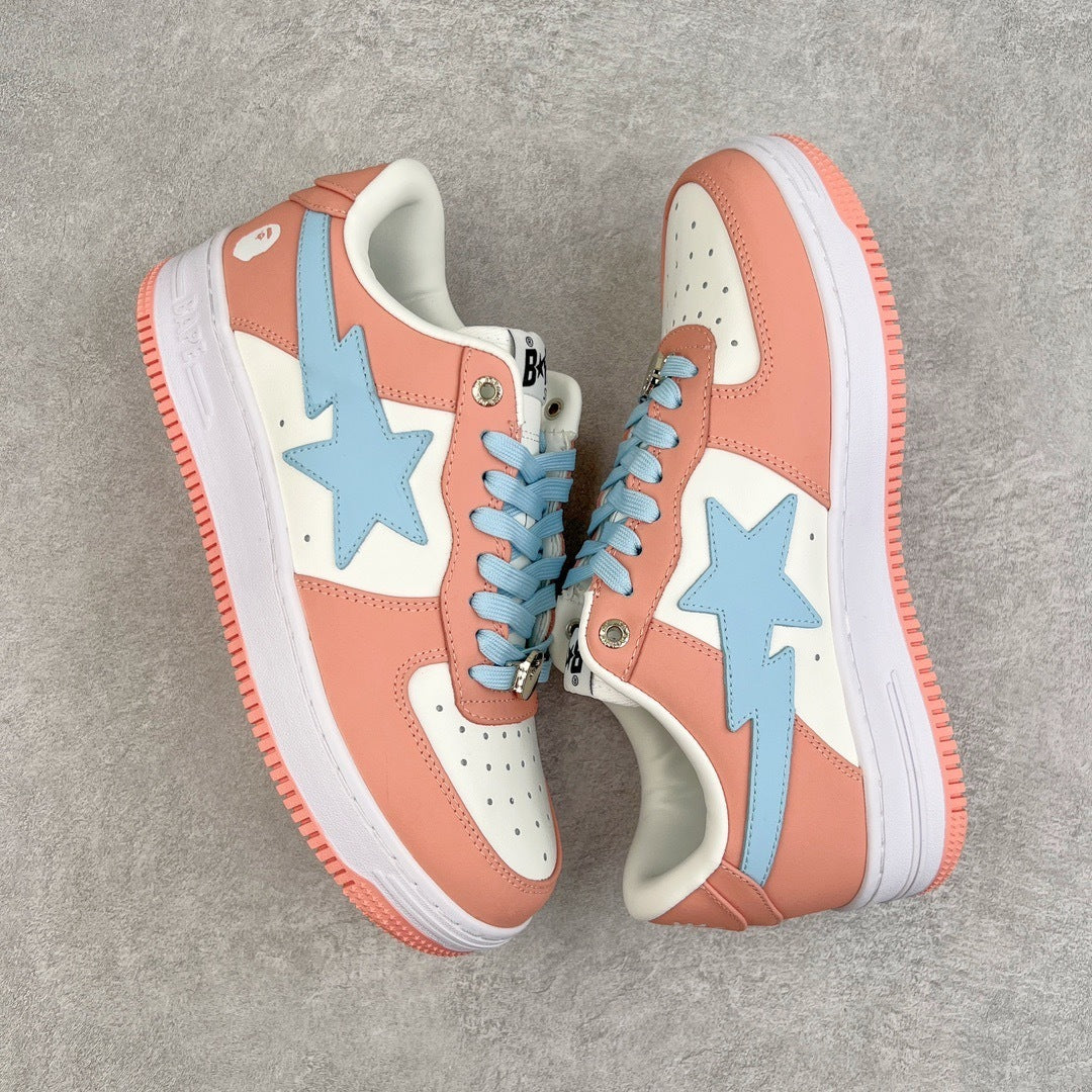 A Bathing Ape Bape Sta Low Pastel Pink