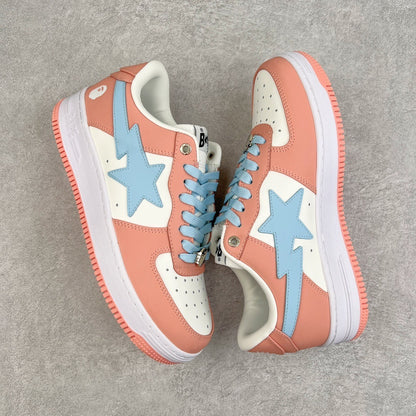 A Bathing Ape Bape Sta Low Pastel Pink