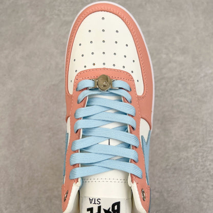 A Bathing Ape Bape Sta Low Pastel Pink