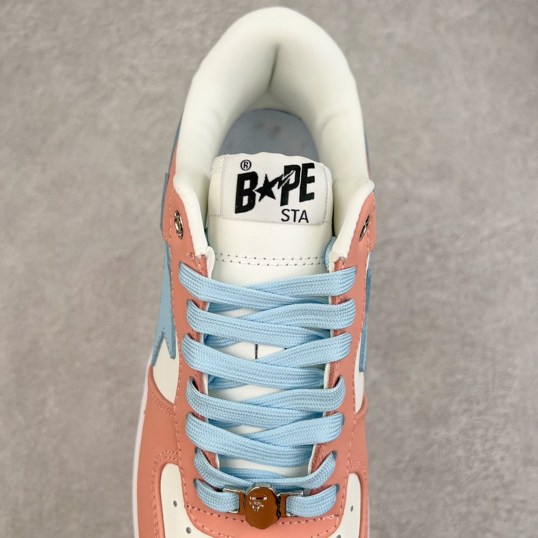A Bathing Ape Bape Sta Low Pastel Pink