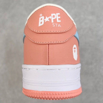 A Bathing Ape Bape Sta Low Pastel Pink
