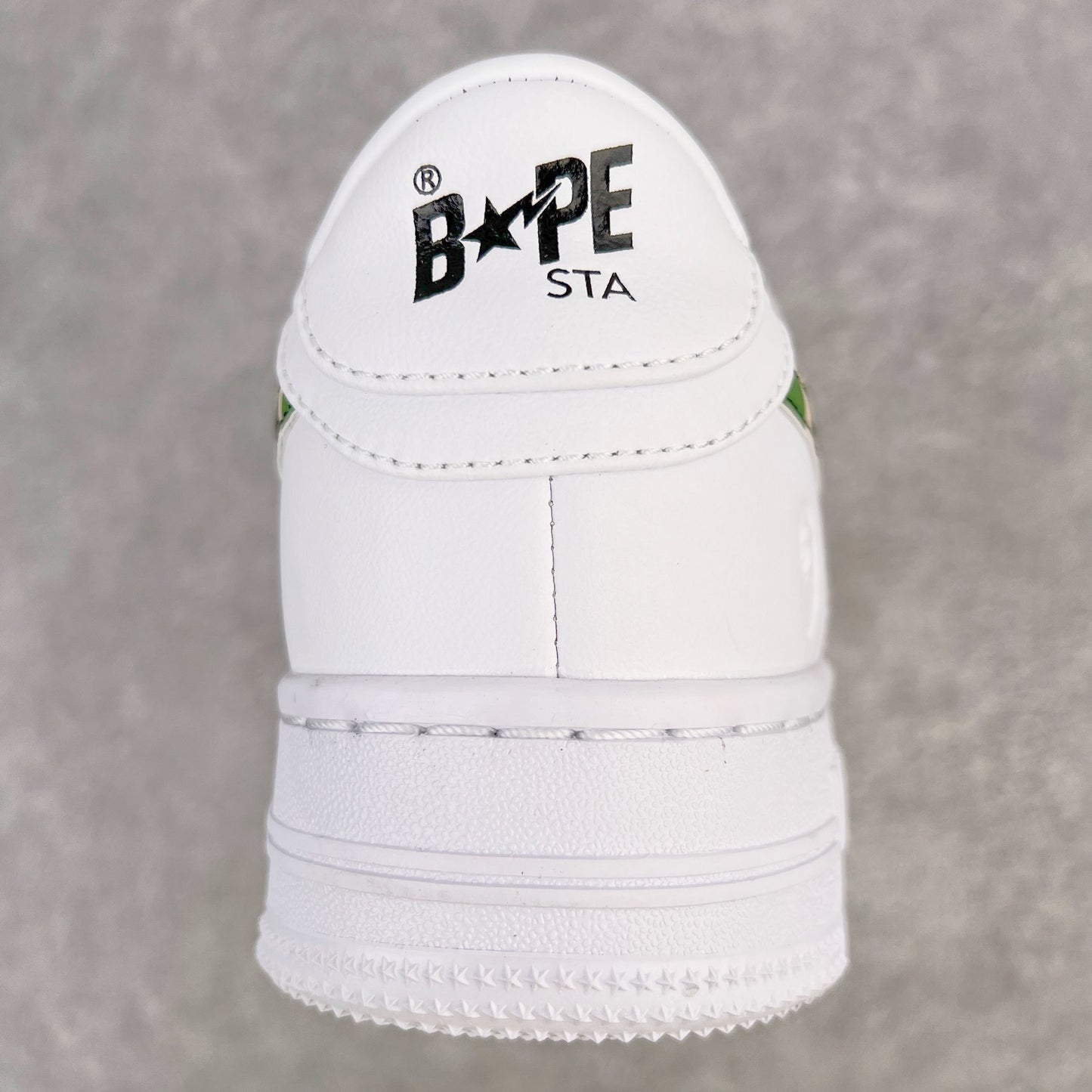 A Bathing Ape Bape Sta Low White ABC Camo Green