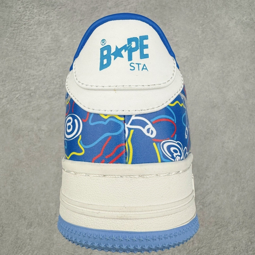 A Bathing Ape Bape Sta Medicom Toy Bearbrick Camo Blue