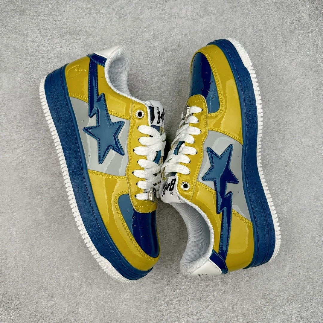 A Bathing Ape Bape Sta Nostalgic Blue Yellow