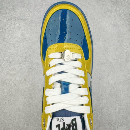 A Bathing Ape Bape Sta Nostalgic Blue Yellow
