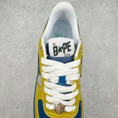 A Bathing Ape Bape Sta Nostalgic Blue Yellow