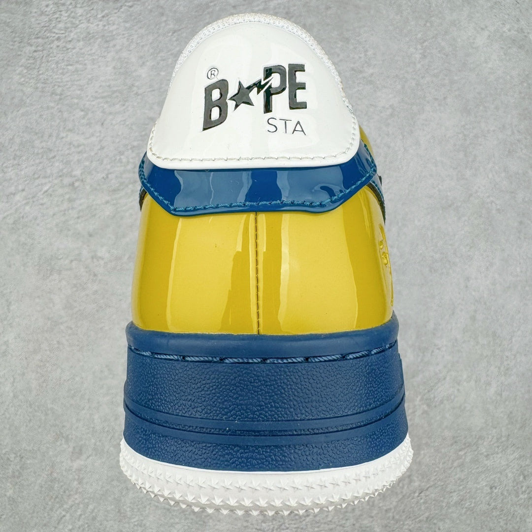 A Bathing Ape Bape Sta Nostalgic Blue Yellow