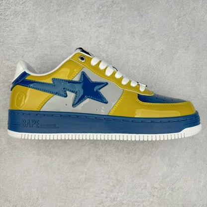 A Bathing Ape Bape Sta Nostalgic Blue Yellow