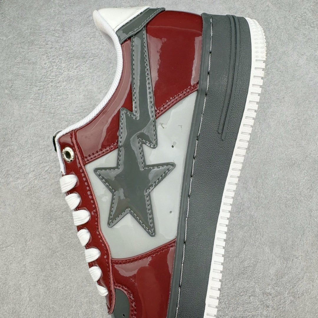 A Bathing Ape Bape Sta Nostalgic Burgundy Grey