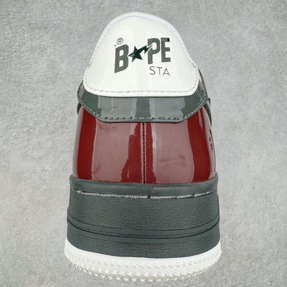 A Bathing Ape Bape Sta Nostalgic Burgundy Grey