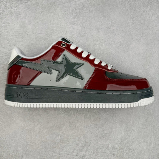 A Bathing Ape Bape Sta Nostalgic Burgundy Grey